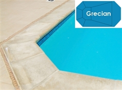 Complete 18'x36' Grecian InGround Swimming Pool Kit with Steel Supports