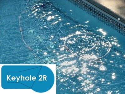steel shaft and Neptune Complete 18x36 Keyhole 2R In Ground Swimming Pool Kit with Steel Supports
