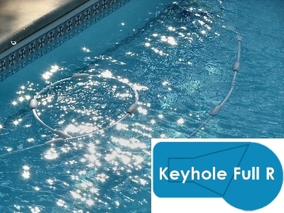 steel shaft and Neptune Complete 20x40 Keyhole Full R In Ground Swimming Pool Kit with Wood Supports