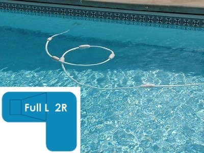 steel shaft and Neptune Complete 20x44x30 Full L 2R InGround Swimming Pool Kit with Steel Supports
