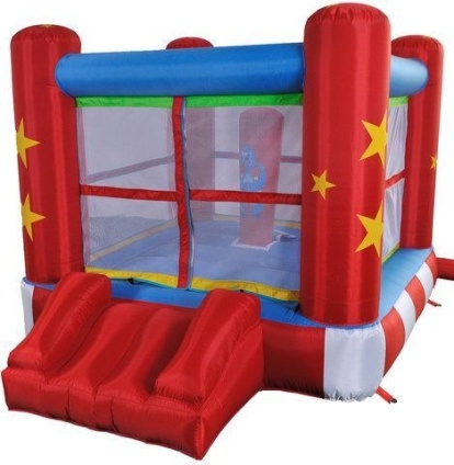SaferWholesale Mini Boxing Ring Bounce House Bouncy House with Blower