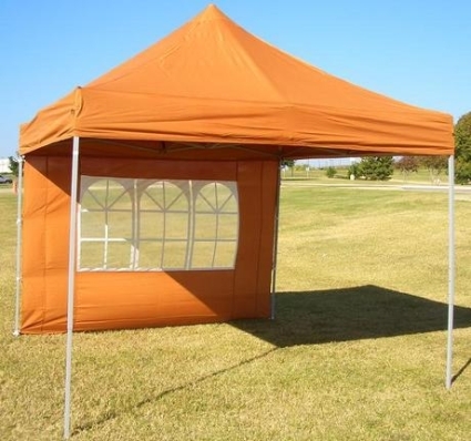 SaferWholesale Brunt Orange 10' x 10' Pop Up Canopy / Tent