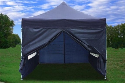 SaferWholesale 10' x 10' Pop Up Navy Blue Party Tent