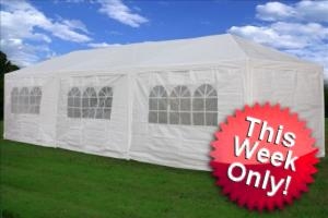 SaferWholesale 10'x30' Large Decorative Party Canopy / Wedding Tent