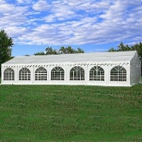 SaferWholesale 49'x23' PVC White Heavy Duty Party Wedding Tent