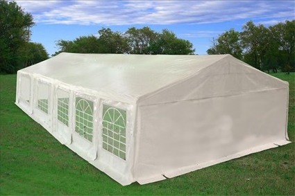 SaferWholesale White 32' x 20' Heavy Duty Party Wedding Tent Canopy Carport