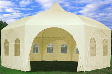 SaferWholesale 20' x 20' Cream Party Canopy Tent