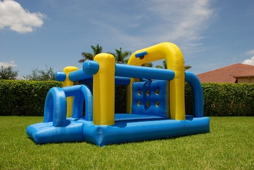 SaferWholesale Inflatables Tunnel Course Bounce House