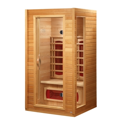 SaferWholesale 1-2 Person Dynamic Kingfisher Sauna with Ceramic Heating