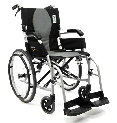 SaferWholesale Karman ERGO FLIGHT -- Ultra Lightweight Ergonomic Wheelchair with Quick Release Wheels