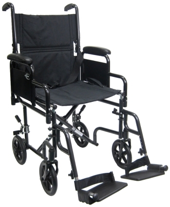 SaferWholesale Karman T-2700 tool-less Detachable Desk Length Armrest Transport Wheelchair