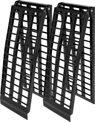 SaferWholesale 9' X-Tra Wide Heavy Duty Folding Arched Ramps