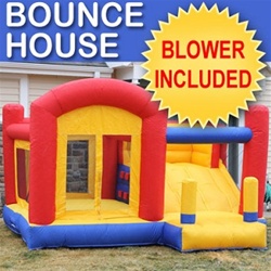 House Bouncer with Blower & Slide
