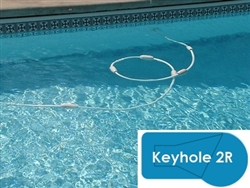 Complete 16x32 Keyhole 2R InGround Swimming Pool Kit with Steel Supports