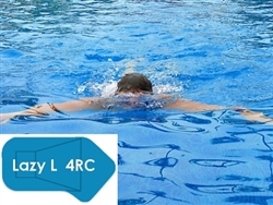 Complete 16'x42' Lazy L 4RC InGround Swimming Pool Kit with Wood Supports