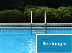 Complete 18'x36' Rectangle InGround Swimming Pool Kit with Steel Supports