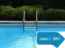 Complete 18'x43' Lazy L 2RC InGround Swimming Pool Kit with Polymer Supports