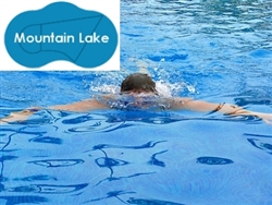 Complete 20'x33' Mountain Lake InGround Swimming Pool Kit with Wood Supports