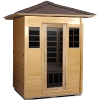 3 Person Outdoor Carbon Infrared Sauna