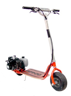 gas powered scooter
