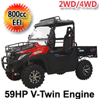 800cc 4 Stroke EFI Utility Vehicle 2WD/4WD UTV - MSU-850