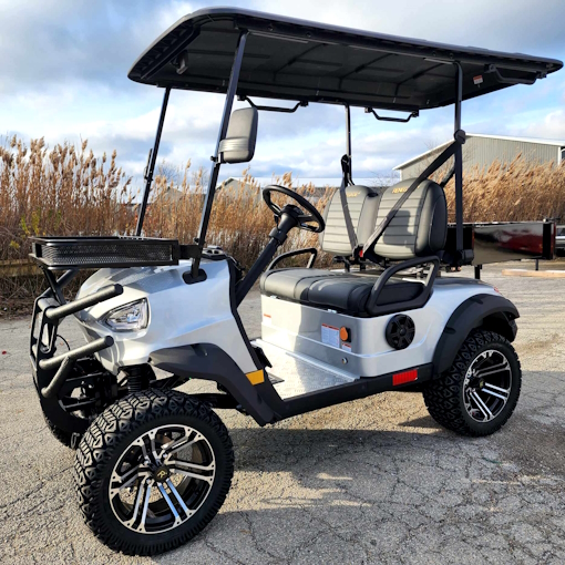 48V Electric Renegade Plus 2.0 48v Two Seater Lifted Electric Golf Cart ...