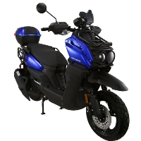 200cc 4 Stroke EFI Gas Moped Scooter W/ Disc Brakes - TANK 200