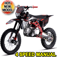 150cc Trailmaster Dirt Bike 4 Speed Manual w/ Kick Start - TM-C50