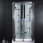 Ariel Platinum Steam Shower 47.2" x 33.5" x 88.6" - DZ943F3
