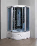 Zen Brand New Shower Enclosure w/Hydro Massage Jets & Personal Steam Spa Sauna