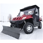 500cc UTV With Snow Plow ATV Utility Vehicle Ranch Pony Snow Blaster