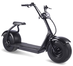 MotoTec Fat Tire 60v 18ah 2000w Lithium Electric Scooter Black - MT-FatTire-2000_Black