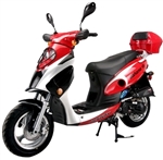 BAHAMA 50cc QT-6 4-Stroke Air-Cooled Moped Scooter