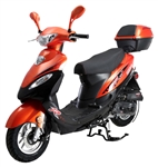 Brand New 50cc 4 Stroke Air Cooled Moped Scooter - SOLANA 49cc QT-5