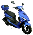 150cc Viper 4 Stroke Air Cooled Matte FInish Moped Scooter - VIPER 150 MATTE