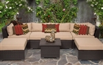 Beach 7 Piece Outdoor Wicker Patio Furniture Set - 2017 Model