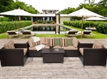 Premium 6 Piece Outdoor Wicker Patio Furniture Set - 2017 Model