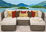 Regal 5 Piece Outdoor Wicker Patio Furniture Set - 2017 Model