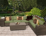 Regal 9 Piece Outdoor Wicker Patio Furniture Set - 2017 Model
