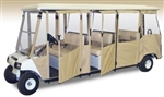 Brand New Club Car Villager 8 Sunbrella Golf Cart Enclosure