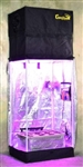 Turn-Key Indoor Grow Tent 2.5' wide x 2' deep & Adjustable up to 8' tall