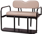Brand New Stone Golf Cart Rear Flip Back Seat Cargo Bed Kit for EZGO RXV 08-Current
