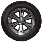 14" Golf Cart Tire/Wheel Package Combo with Lift Kit.  Fits Club Car DS 04-Current.