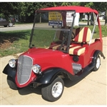 '34 Old Car Custom Club Car 48v Golf Cart With Convertible Top