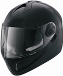 Adult Black Glossy Motorcycle Helmet (DOT Approved)
