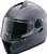 Adult Black Metallic Motorcycle Helmet (DOT Approved)