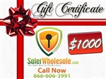 $1000 Gift Certificate
