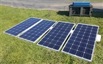 12000 Watt Solar Powered Mega Generator with 60 Amp Charge Controller - 4 Panels & 4 Batteries