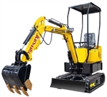 Mini Excavator Digger Tuff-Lift Rubber Track Digger Briggs & Stratton Gas Engine EPA Certified - AGT-YM-12