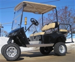 EZ-GO Lifted Black 36 Volt Electric Golf Cart